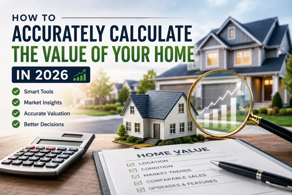 How to accurately calculate your home value in 2026 using market trends, comparable sales, upgrades, and professional appraisal