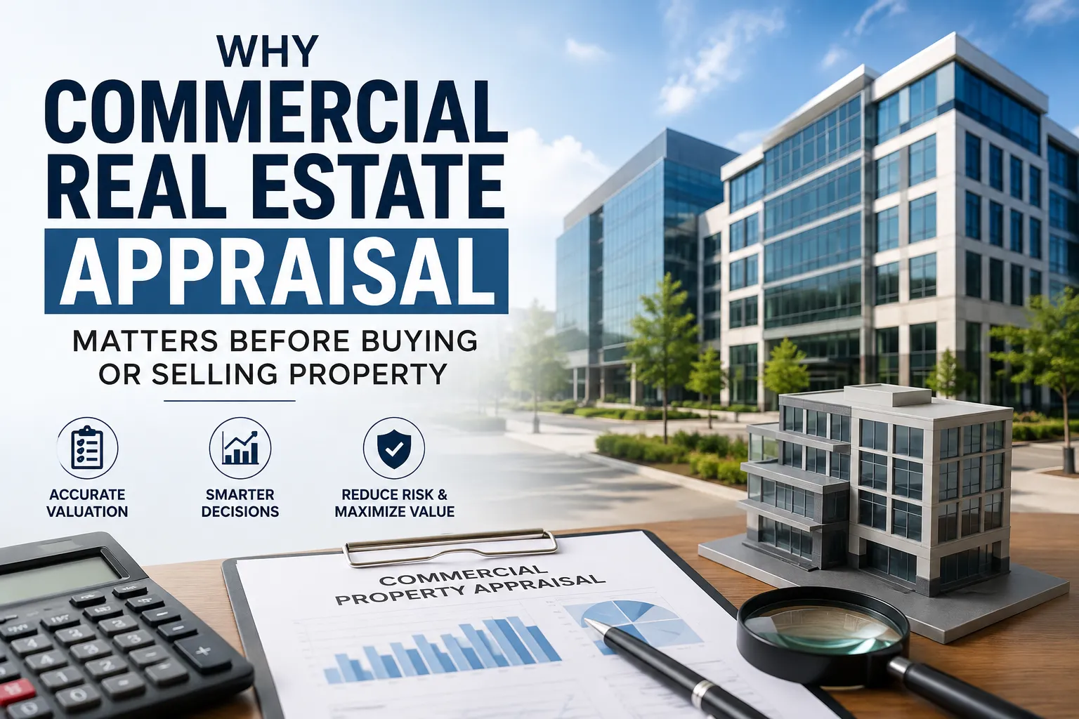 Why Commercial Real Estate Appraisal Matters Before Buying or Selling Property