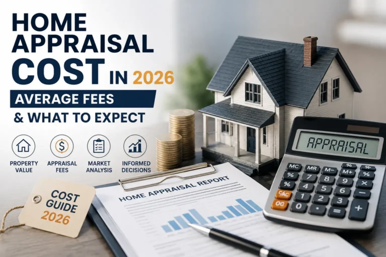 home appraisal cost 2026 average fees