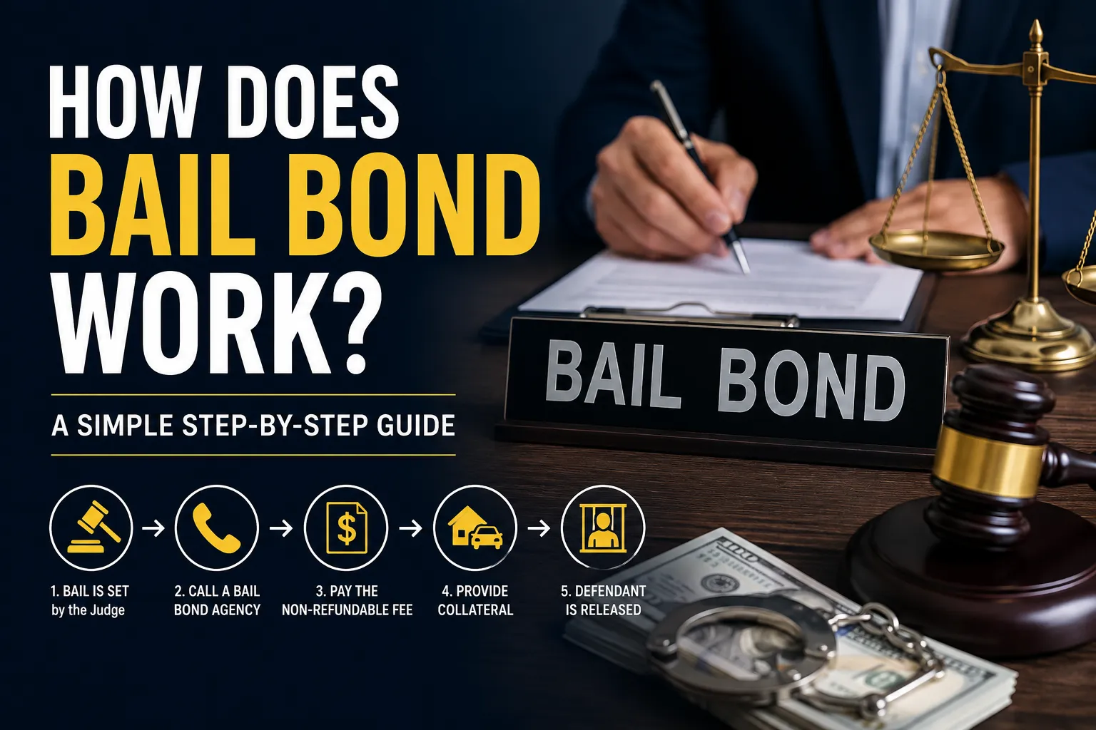 How Does Bail Bond Work? A Simple Step-by-Step Guide