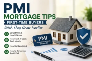PMI mortgage tips for first-time home buyers covering costs, calculation, removal, and mortgage insurance