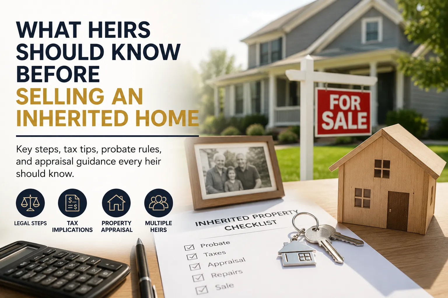 What Heirs Should Know Before Selling an Inherited Home