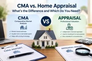 CMA vs home appraisal comparison for property valuation